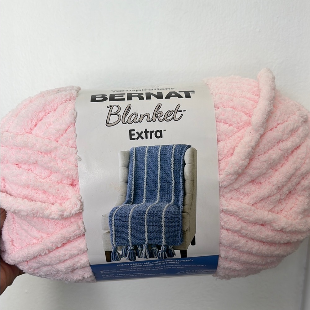 Blanket Extra Yarn - Pink